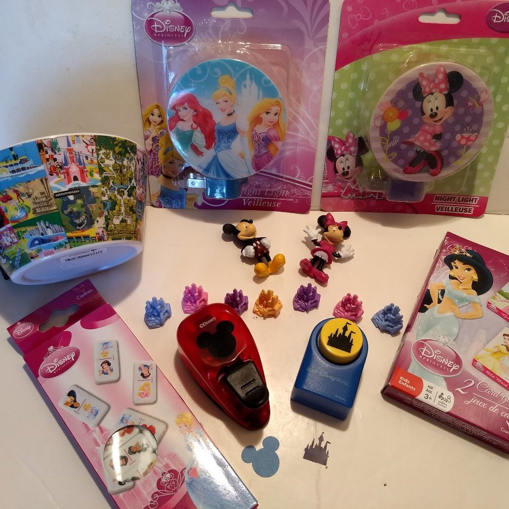 DISNEY!  Lot of Disney items for crafters, party decor, etc.